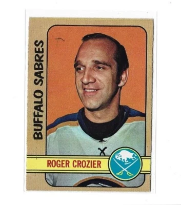 1972-73 O-Pee-Chee #50 Roger Crozier MARK - Image 1 of 2