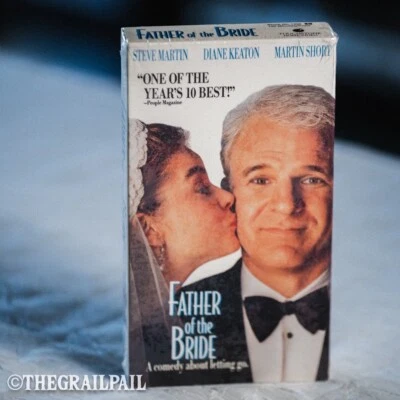 SEALED ORIGINAL Father of the Bride VHS Steve Martin Diane Keaton Martin Short - Image 1 of 4