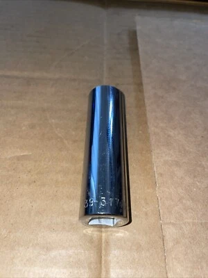 Armstrong 39-317 1/2" Drive 17mm Deep Socket 12pt. USA - Image 1 of 4