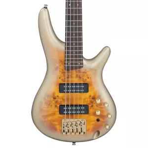 Used Ibanez SR405EPBDX SR Standard 5-String Bass - Mars Gold Metallic Burst - Picture 1 of 3