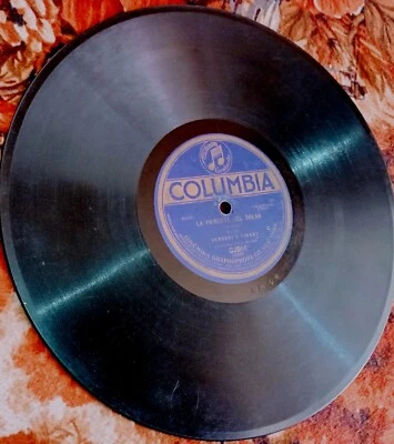 VERGERI Y VINART "LA PRINCESA DEL DOLAR" LATIN MEXICAN RANCHERO RARE 78RPM VG - Image 1 of 3