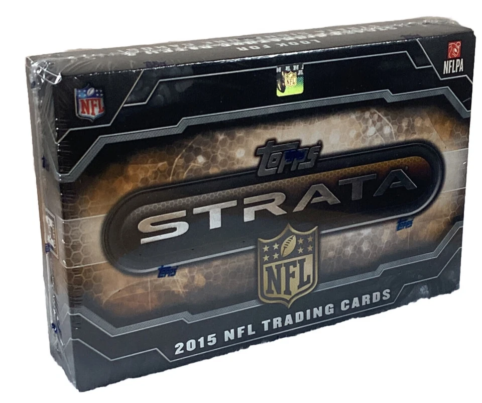 2015 Topps Strata Football Hobby Box - Image 1 of 1