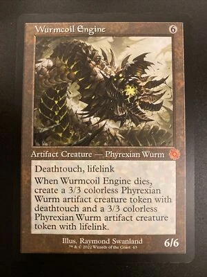 Wurmcoil Engine #63 MTG Brothers’ War Retro Artifacts NM English - Image 1 of 2