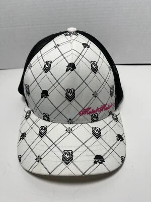 METAL MULISHA женщин водитель грузовика шляпа бейсболки кепка мотокросс белый черный череп - Изображение 1 из 4