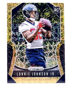 2019 Panini Prizm Lazer #396 Lonnie Johnson Jr RC Houston Texans - Picture 1 of 2