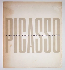 PABLO PICASSO 75th ANNIVERSARY EXHIBITION CATALOG 1957 Museum of Modern Art - Imagen 1 de 3