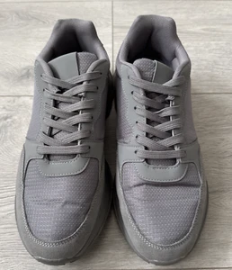 TRAINERS ~~ PRIMARK ~~ UK SIZE 8 ~~ GREY - Picture 1 of 8