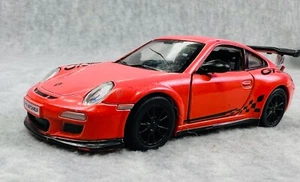Kinsmart 2010 Porsche 911 GT3 RS, Pull Back Tested Working, COMB SHIP $1 - Picture 1 of 7