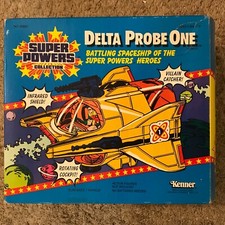 Vintage Kenner DC Super Powers Collection Delta Probe One 99850 1985