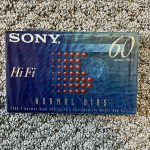 Sony Audio Tape Hi Fi Normal Bias Type I New - Picture 1 of 2