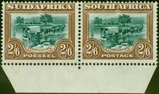 South Africa 1927 2s6d Green & Brown SG37 Fine VLMM
