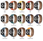 Bracelet Cuir Compatible Apple Watch Toutes Serie 1 2 3 4 5 6 & Se - 42 / 44 Mm