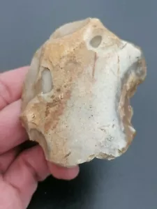 Francia Paleolítico Superior prob. Raspador doble cultura auriñaciense muy bonito - Imagen 1 de 19