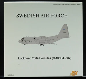 1/200 JFox JF-C130-012 C-130 Hercules Flygvapnet - Never Unboxed or Displayed - Bild 1 von 4