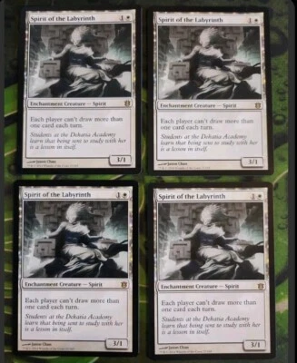 4x NM MTG Spirit of the Labyrinth Born of the Gods 27/165 Regular Near Mint  - Image 1 of 2
