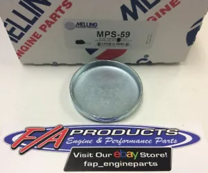 Melling MPS-59 2-1/16" Steel Shallow Engine Expansion Plug Cup Freeze Out Plugs - Picture 1 of 6
