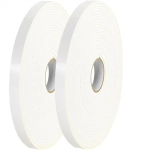 Tape Logic Double Sided Foam Tape 1" x 72 yard (1/32" Thick White) (2 Pack) - Picture 1 of 1