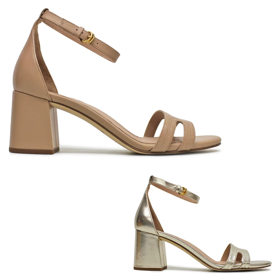 Cole Haan Womens Sandals Adelaine Casual Ankle-Strap Buckle Leather - Image 1 of 1