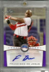 2013 Leaf Power Showcase FRANCISCO DE JESUS 1/1 Auto Autograph  - Picture 1 of 1