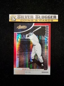 2020 Mickey Mantle Absolute Baseball Red /99! New York Yankees!