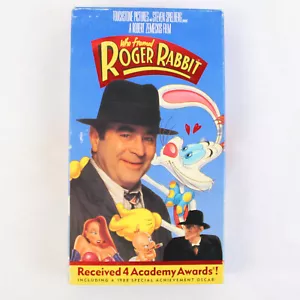 Who Framed Roger Rabbit VHS Tape 1988 Bob Hoskins - Picture 1 of 4