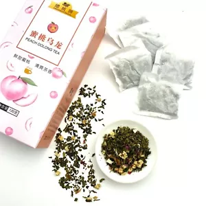 Greenlike Peach Oolong Preserve Health Enhance Teebeutel 蜜桃乌龙茶 茶包 - Bild 1 von 3