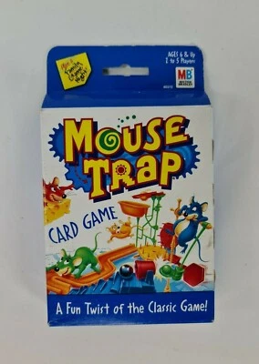 2002 Mouse Trap Card Game A Fun Twist Of The Classic Game - New In Open Box - - Image 1 of 4