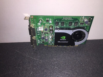 Nvidia Quadro FX 570 256MB DDR2 Video Graphics Card - Working - Image 1 of 4