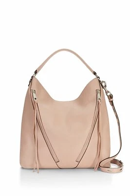 Bolso hobo beige arenisca moto para mujer Rebecca Minkoff V2218 Foto 1 de 4