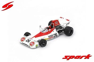1:43 SPARK Tyrrell F1 004 #26 South African Gp 1973 Eddie Keizan S7233 Model - Image 1 of 2