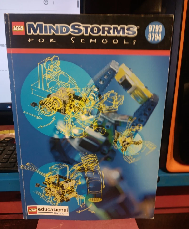LEGO Mindstorms for schools 9793 9794 INSTRUCTION MANUAL Only Book User Guide - Image 1 of 1