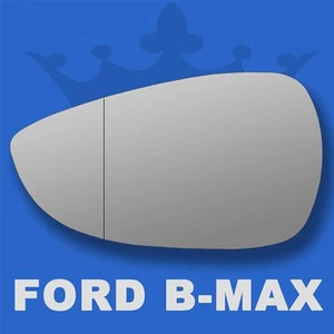 for Ford B-Max wing door mirror glass 2012-2018 Left Passenger side Wide Angle - Picture 1 of 4