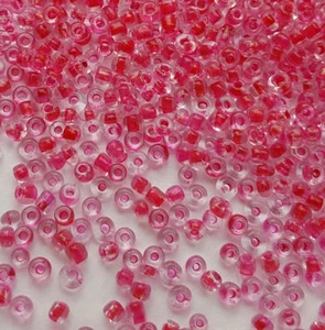 Seed Beads Crimson Colour Lined 2mm 50g Pack Jewellery - Picture 1 of 6
