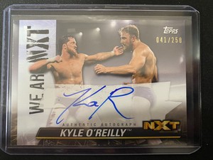 2021 Topps NXT Kyle O'Reilly A-KOR Base Parallel Auto 041/250