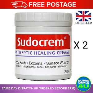 2x Sudocrem Antiseptic Healing Cream 250g 