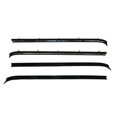 Front Window Sweep Felt Weatherstrip Seal Kit Set for 73-80 C K Pickup Truck Foto 1 de 2
