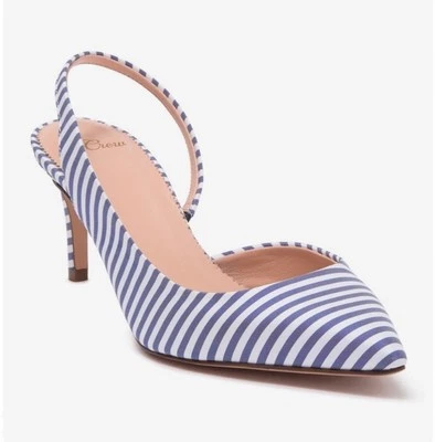 J. Bomba Crew Collette D'Orsay Slingback NUEVA $278 Hecha en Italia Foto 1 de 4