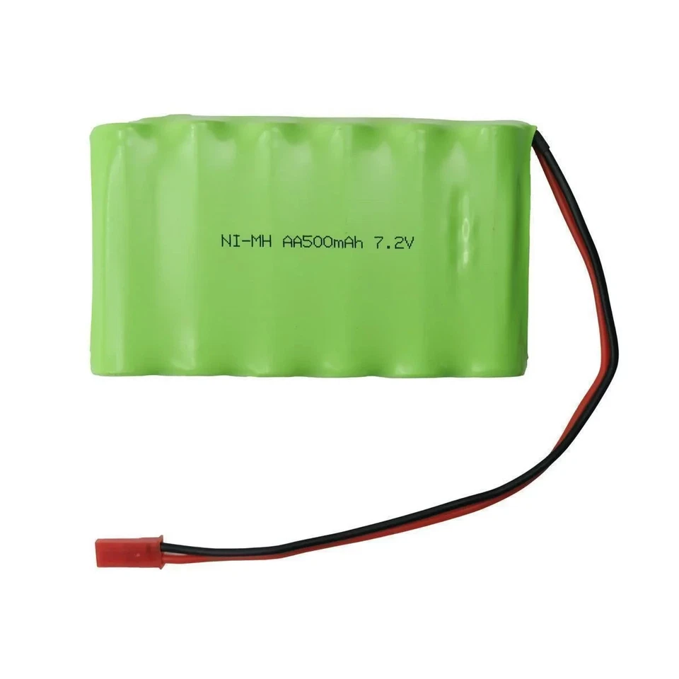 Batteria NiMh 500 mAh 7.2V Per Huina 1550 1550-70 1571 1573 1576 1577 - Image 1 of 1