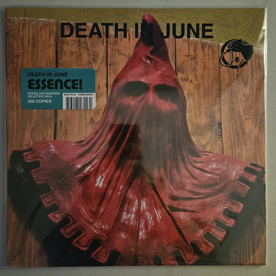 Death In June ‎– Essence! Green With Maroon Splatter Vinyl Ltd 300 - Image 1 of 1