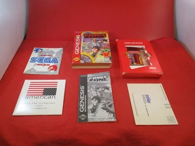 Comix Zone (Sega Genesis) COMPLETE w/ Box manual Bonus CD game WORKS! - Image 1 of 4