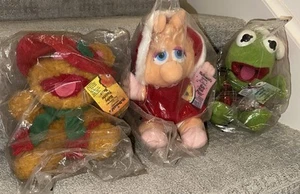 Vintage McDonalds 1987 Muppet Babys Weihnachten Miss Piggy Kermit Fozzie VERSIEGELT - Bild 1 von 4