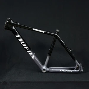 Bicicleta de Montaña Clásica TRIFOX, Cuadro de Fibra de Carbono, 27 Velocidades, Cable Externo Routi - Imagen 1 de 6