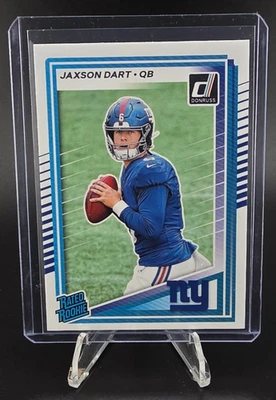 JAXSON DART  2025 DONRUSS RATED ROOKIE NEW YORK GIANTS #400 RC - Image 1 of 2