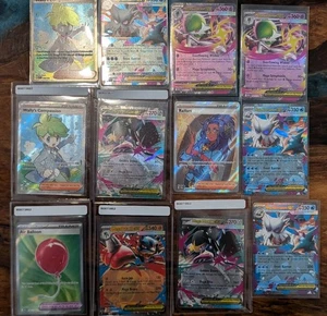 Pokémon TCG Mega Evolution EX Lot Of 12 Full Art Trainer EX Pack Fresh Lucario + - Picture 1 of 3