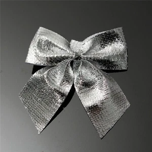  24 Pcs Bows Hanging Ornament Fabric for Basket Handmade Holiday Decor - Picture 1 of 3