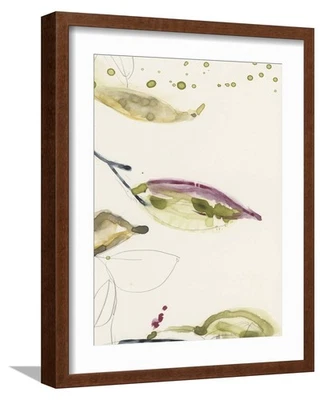 Framed Wall Art Prints Leaf Branch Triptych III by Jennifer Goldberger, Seaso... - Image 1 of 4