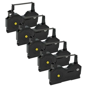 5x Farbband Carbon für Nakajima F018702 AE330 Gr. 187C 0187.02 Schwarz - Afbeelding 1 van 9