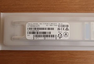 NOWY NVIDIA MMA4Z00-NS-FLT 800G 2x 400G OSFP Wielomodowy 50m SR8 Transceiver Flat T - Zdjęcie 1 z 2