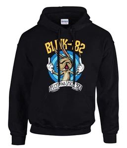 Blink 182 Punk Rules Rock Music Hooded Kapuzenpullover Schwarz -31170 -SW - Bild 1 von 2