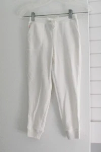 Ralph Lauren Big Girls French Terry Jogger Pants Deckwash White Sz S (7) - NWT - Picture 1 of 1